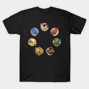 Threads of Fate Mint Magic Circle T-Shirt